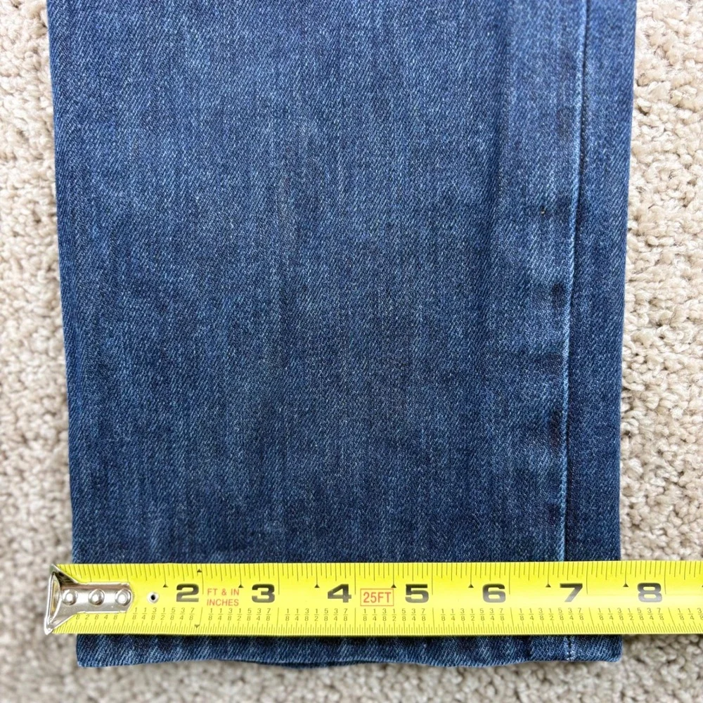 Levi's 511 Slim Fit Jeans Mens 36x34 Dark Wash‎ Denim Stretch Blue Pants